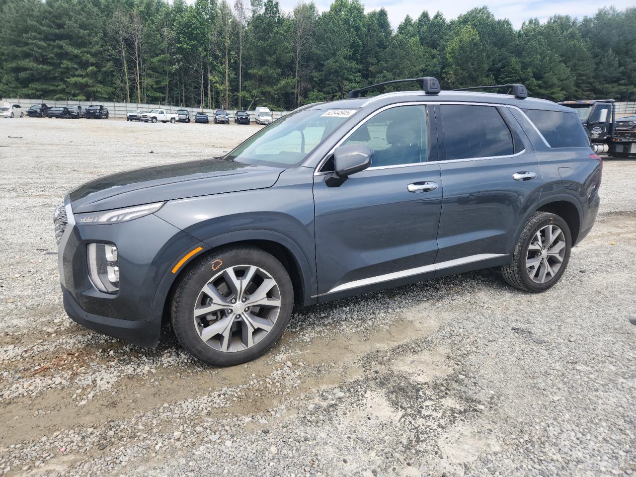 2020 Hyundai Palisade SEL, VIN KM8R34HE5LU140172 — Front end
