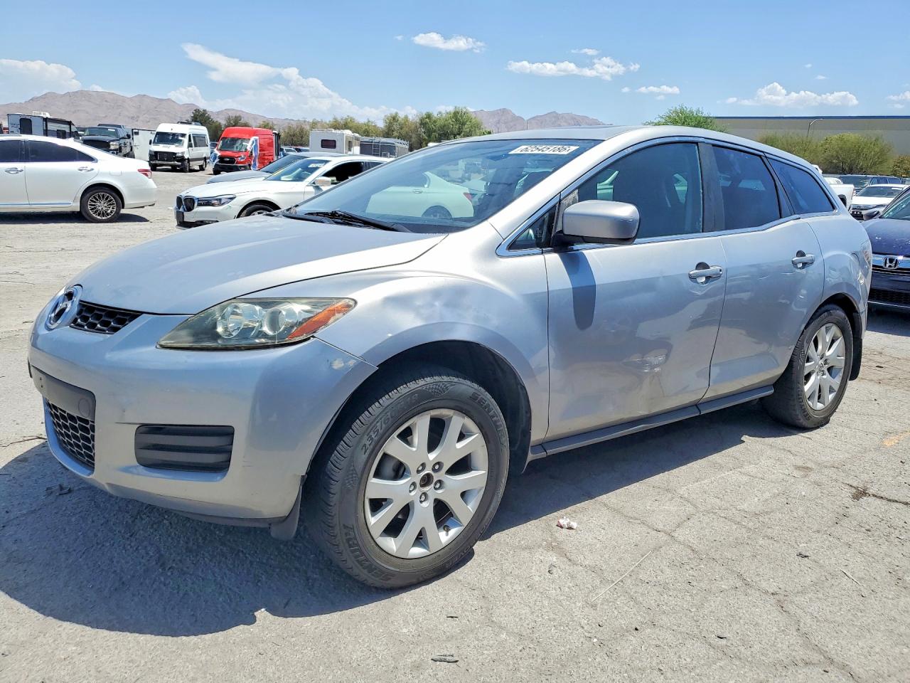 2008 Mazda CX-7 Grand Touring, VIN JM3ER29L180172500 — Rear end