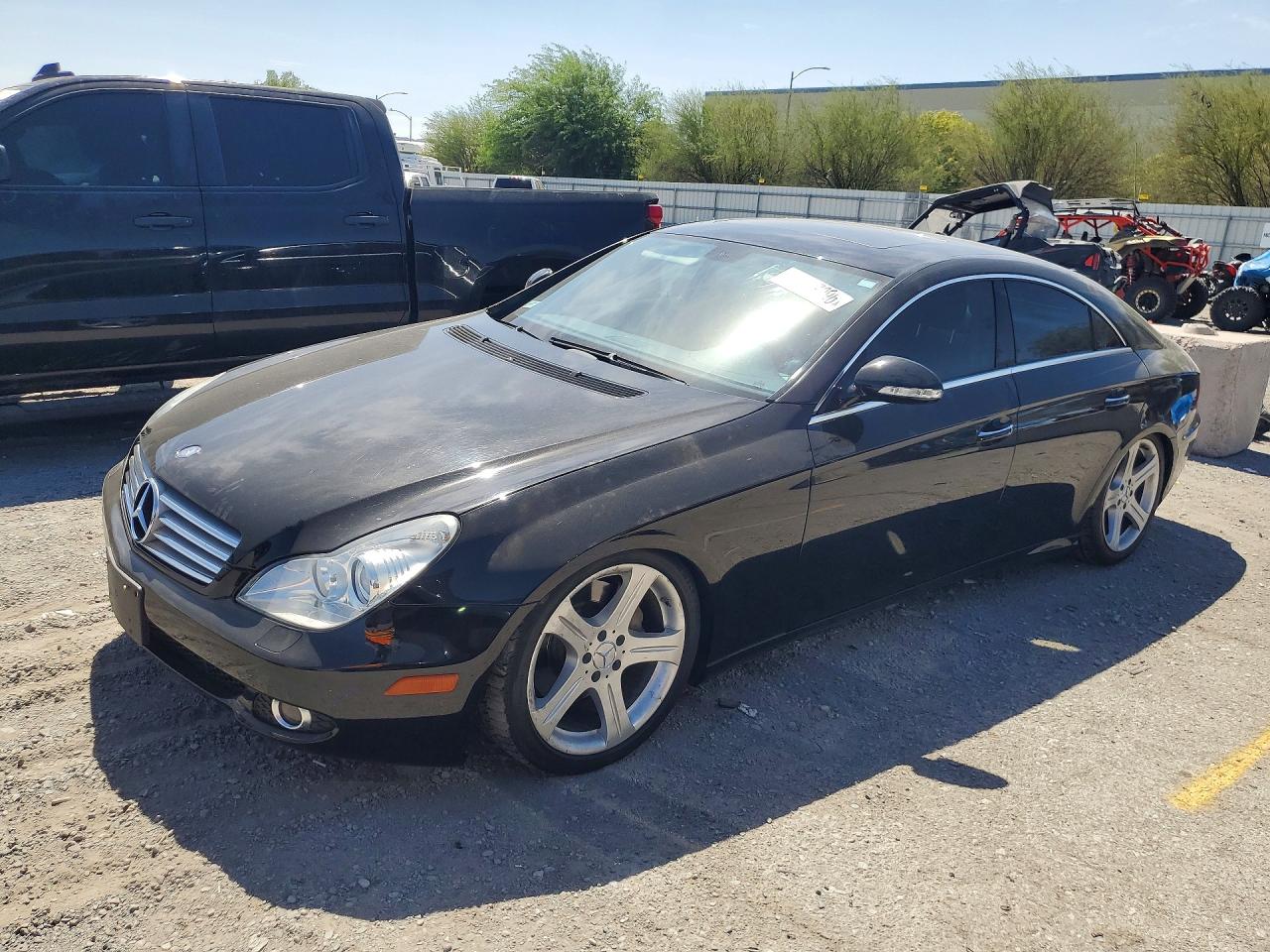 2007 Mercedes-Benz CLS 550, VIN WDDDJ72X47A113400 — Undercarriage