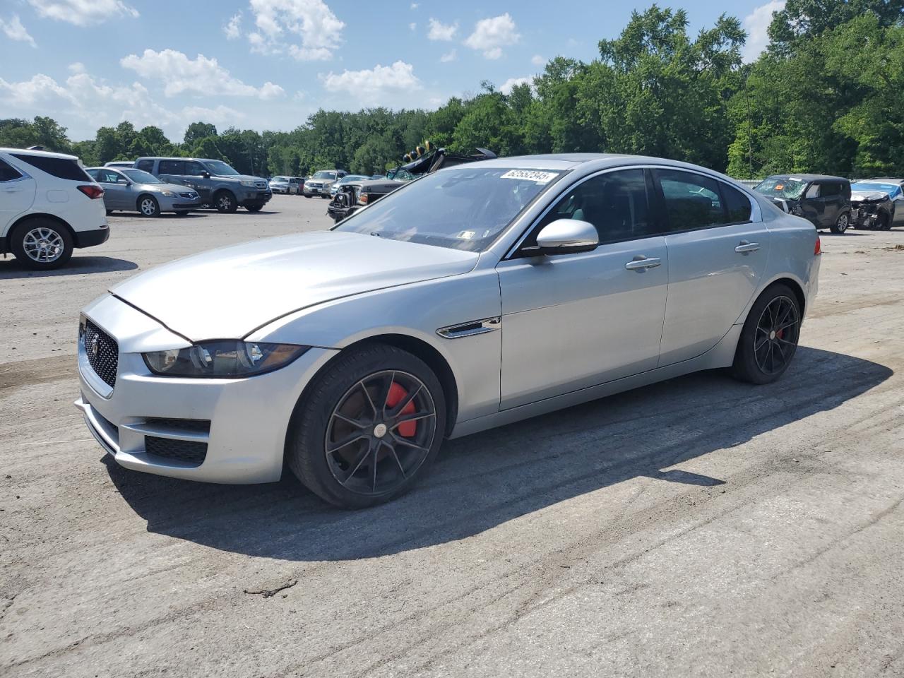 2017 Jaguar XE 20d, VIN SAJAS4BNXHA977944 — Undercarriage