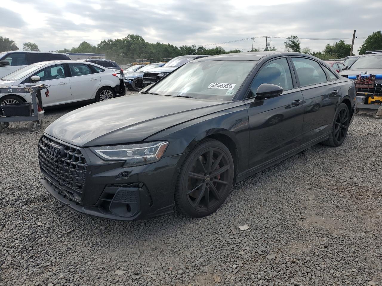 2023 Audi S8, VIN WAULSAF89PN006786 — Rear end