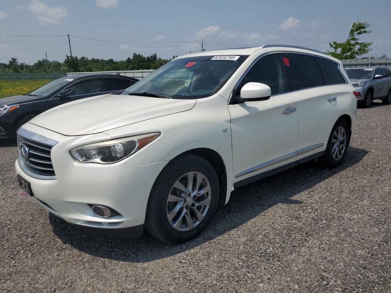 2015 Infiniti QX60, VIN 5N1AL0MM0FC518864 — Biohazard / chemical