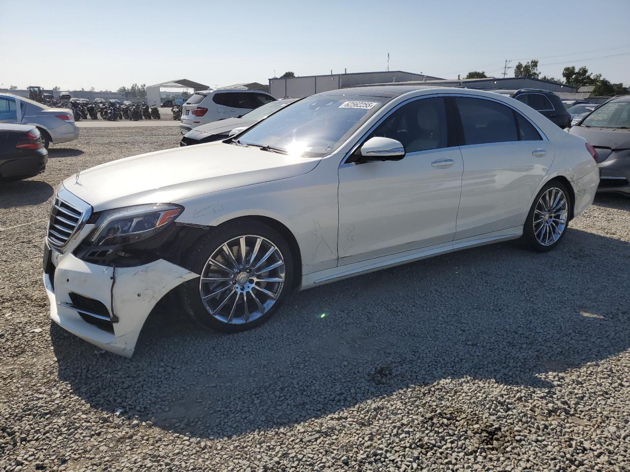 2015 Mercedes-Benz S 550, VIN WDDUG8CB6FA188685 — Front end