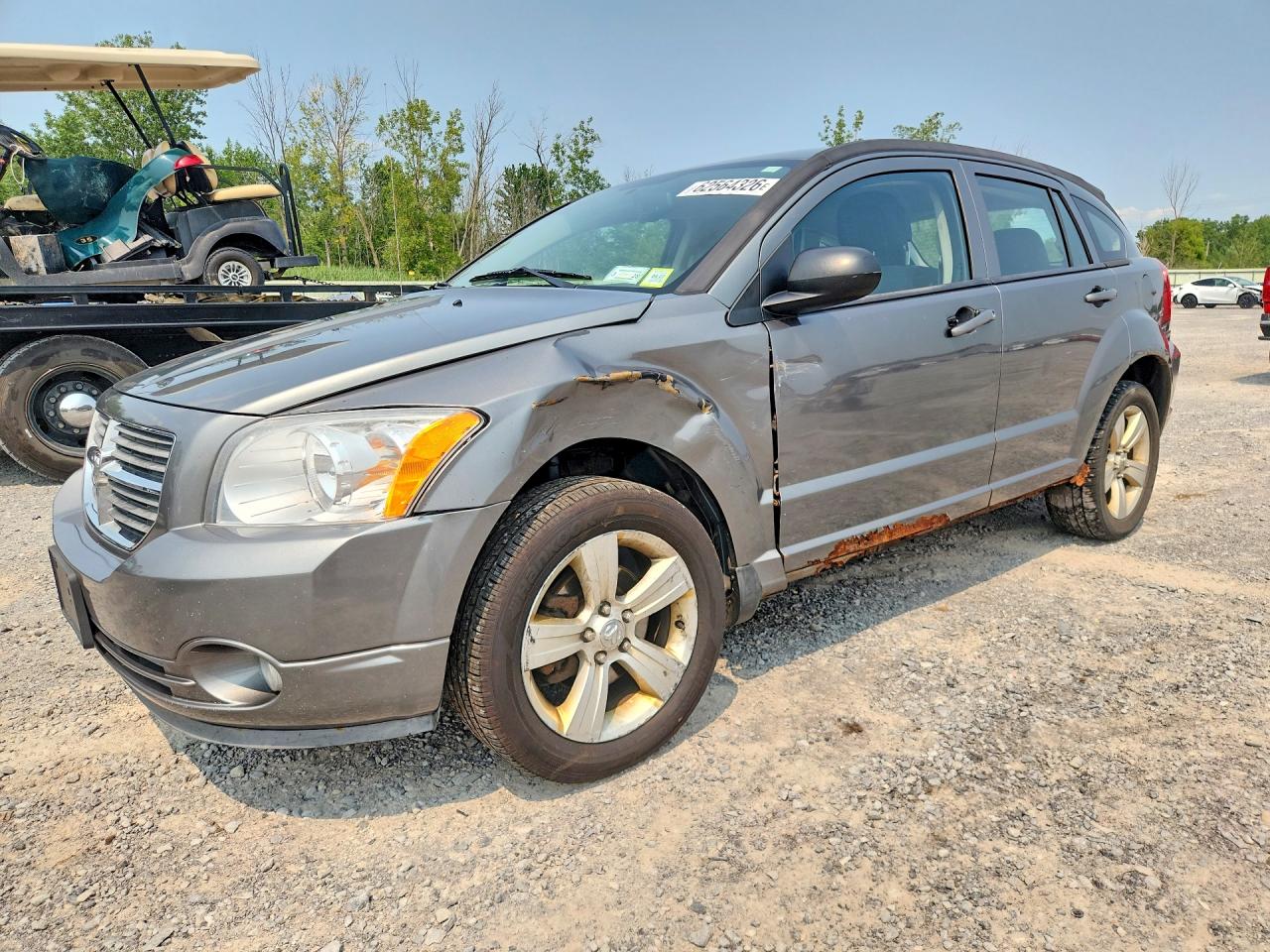 2012 Dodge Caliber SXT, VIN 1C3CDWDA9CD537023 — Перед