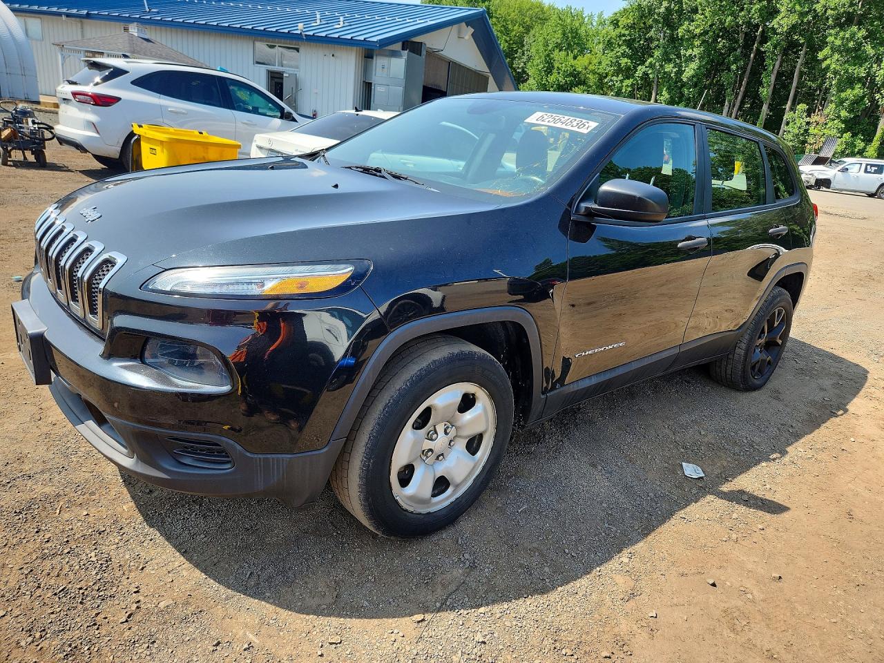 2014 Jeep Cherokee Sport, VIN 1C4PJMAB4EW177819 — Мелкие вмятины и царапины
