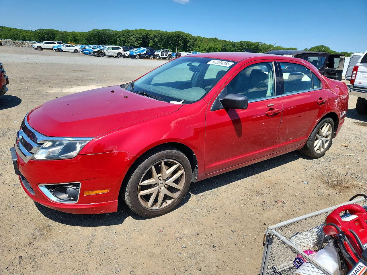 2010 Ford Fusion SEL, VIN 3FAHP0JA4AR163134 — Roof