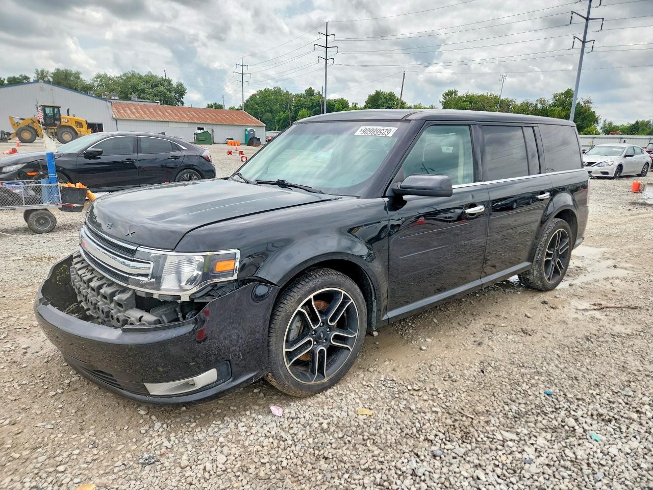2015 Ford Flex SEL, VIN 2FMHK6C85FBA21771 — Перед