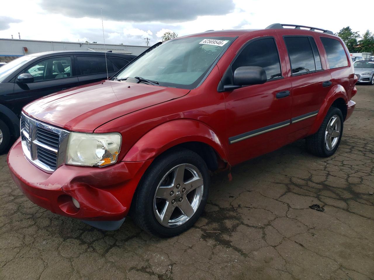 2008 Dodge Durango SLT, VIN 1D8HB48298F108542 — Front end