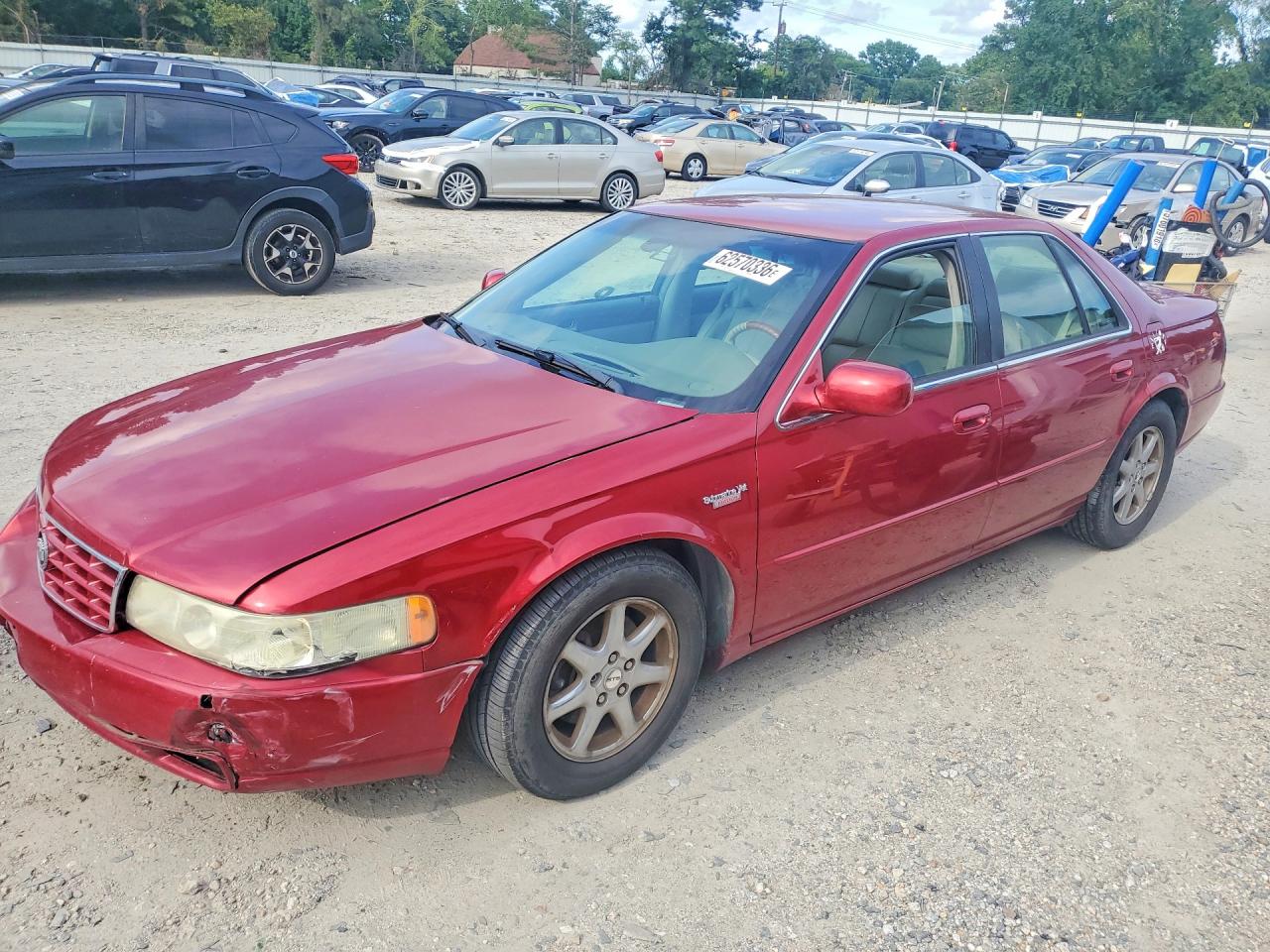 2000 Cadillac Seville Touring STS, VIN 1G6KY5493YU238925 — Front end