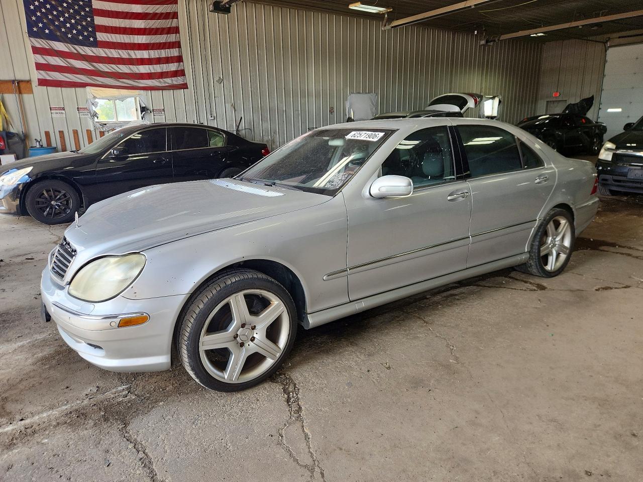 2002 Mercedes-Benz S 55 AMG, VIN WDBNG73J22A251466 — Мелкие вмятины и царапины