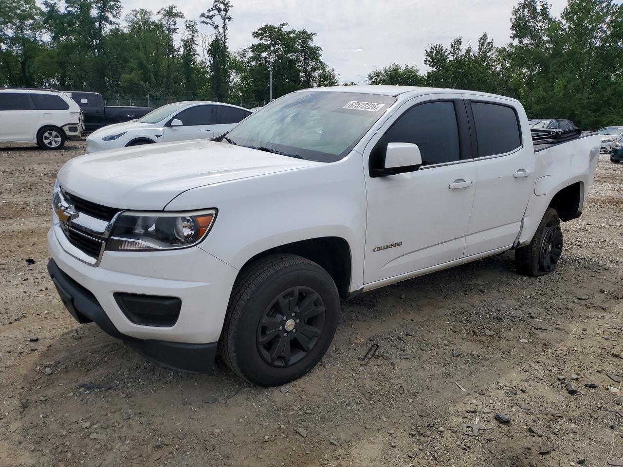 2019 Chevrolet Colorado 2WD LT, VIN 1GCGSCEA3K1245755 — Rear end