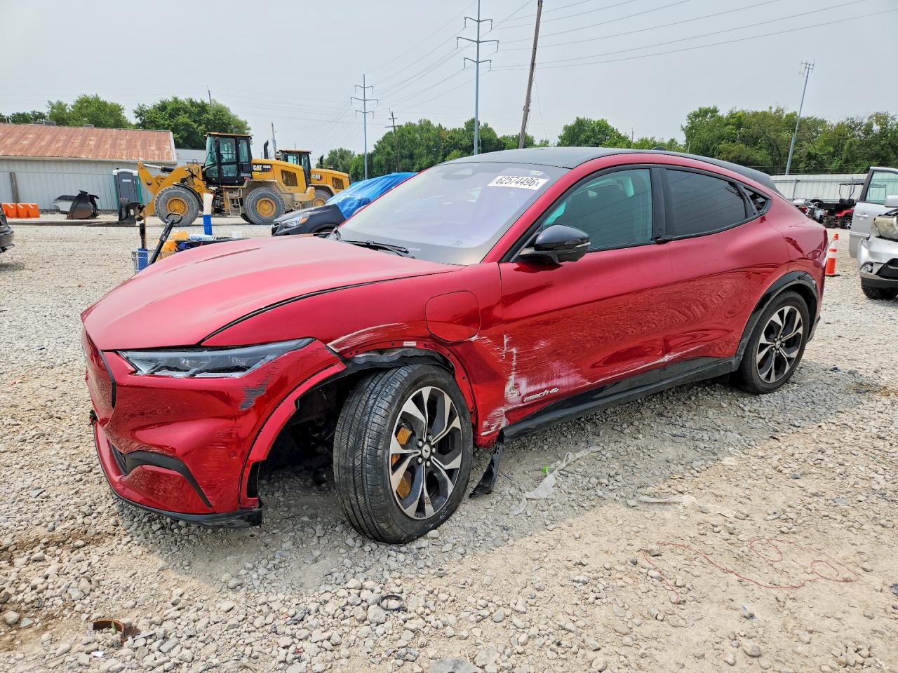 2023 Ford Mustang Mach-E Premium, VIN 3FMTK3SS7PMA13306 — Front end