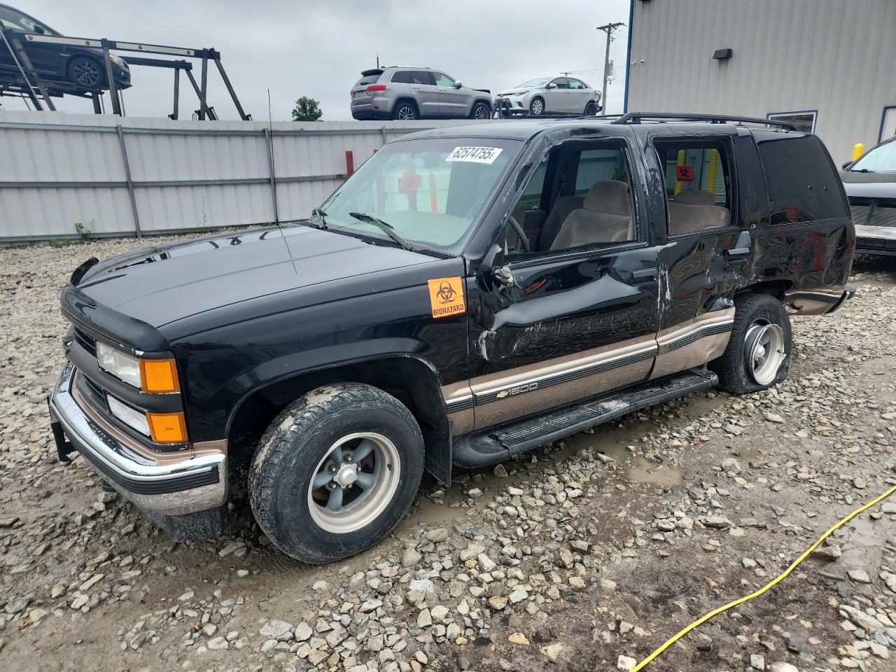 1996 Chevrolet Tahoe, VIN 1GNEC13R5TJ329053 — Biohazard / chemical