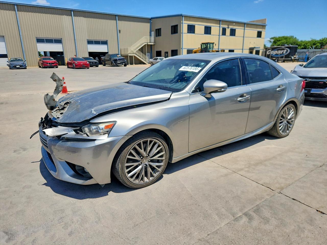 2016 Lexus IS 200t, VIN JTHBA1D23G5005793 — Front end