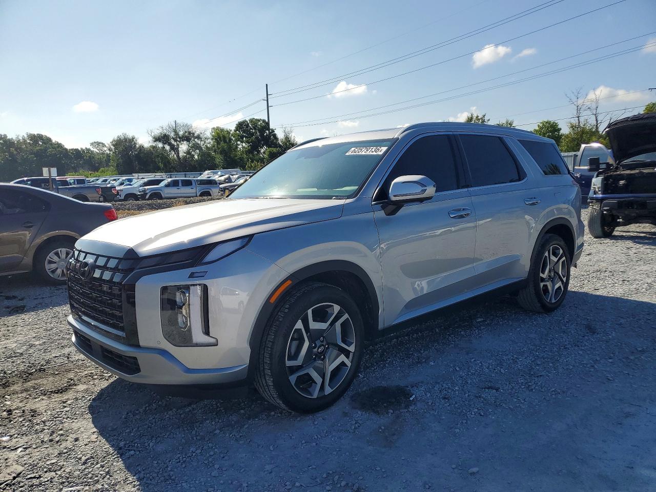 2025 Hyundai Palisade SEL Premium, VIN KM8R44GE6SU893254 — Зад