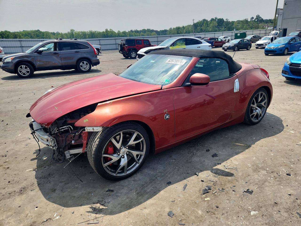 2014 Nissan 370Z Touring, VIN JN1AZ4FH2EM620138 — Front end