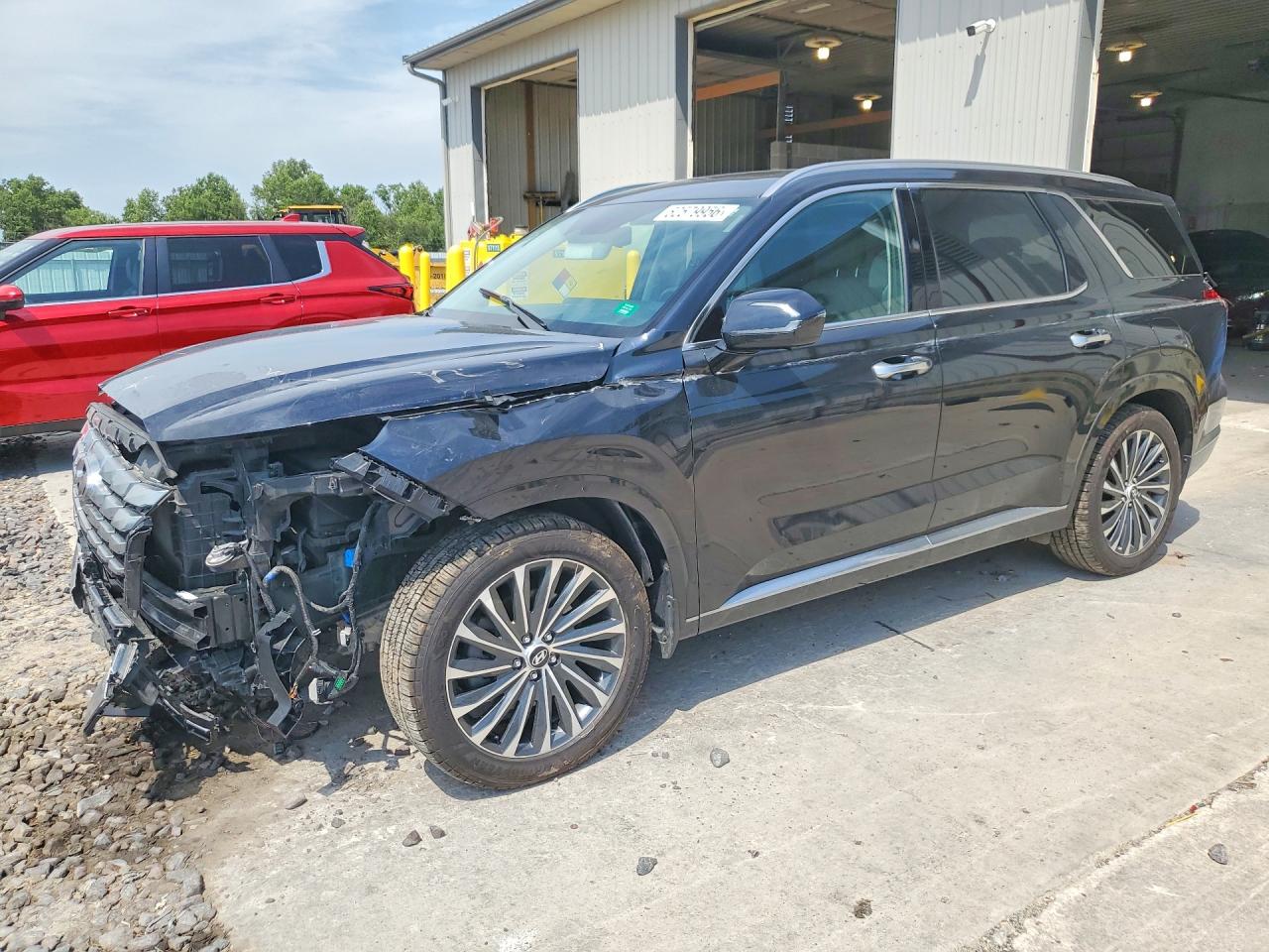2023 Hyundai Palisade Calligraphy, VIN KM8R74GE2PU514488 — Перед