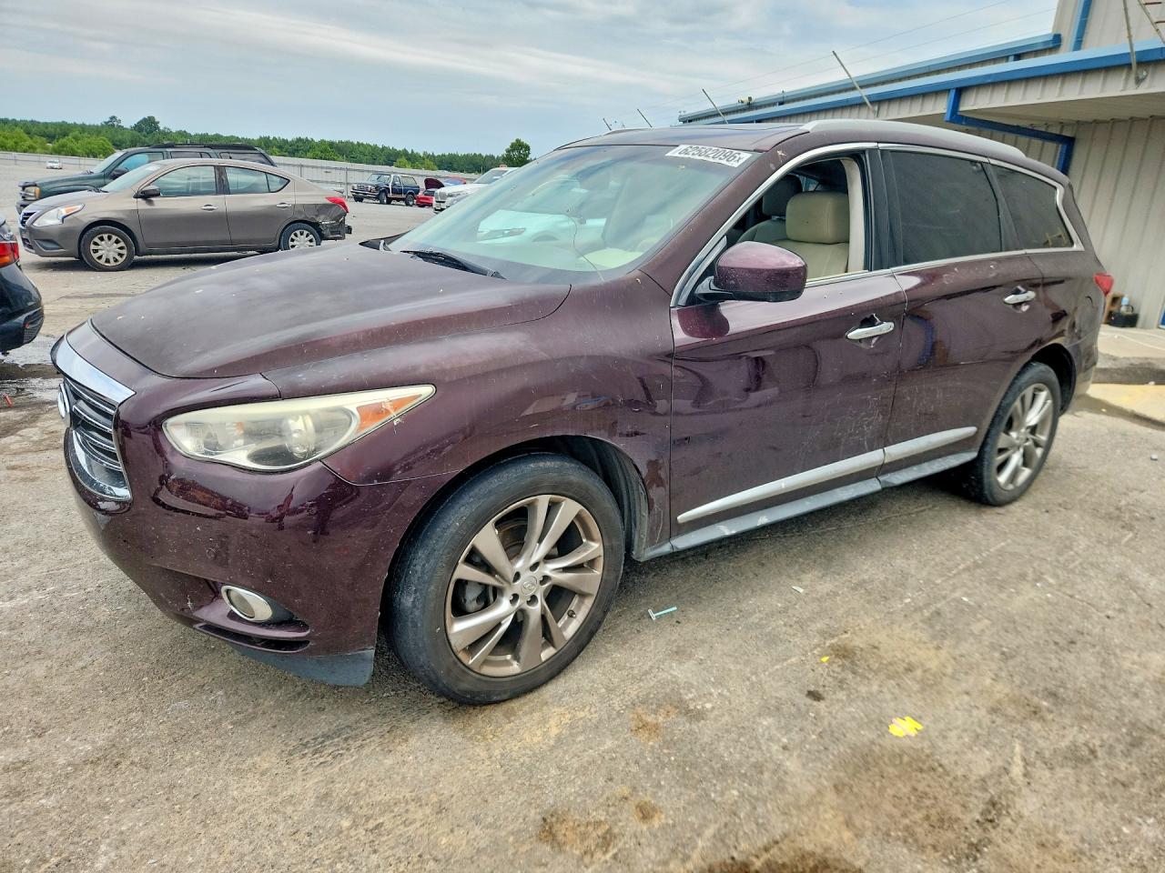 2013 Infiniti JX35, VIN 5N1AL0MN3DC336355 — Normal wear