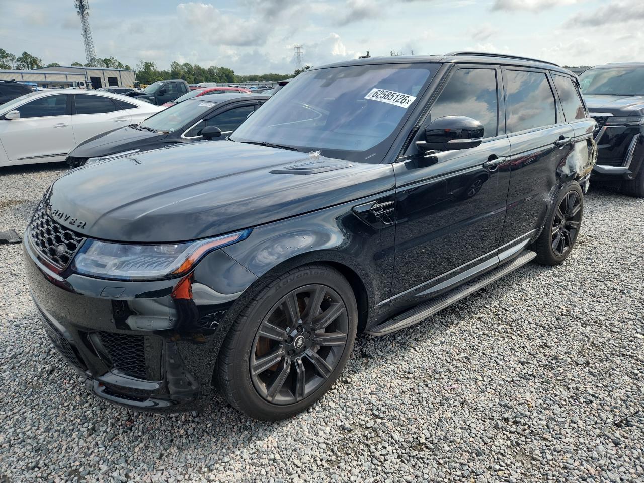 2020 Land Rover Range Rover Sport HSE, VIN SALWR2SU5LA732868 — Rear end
