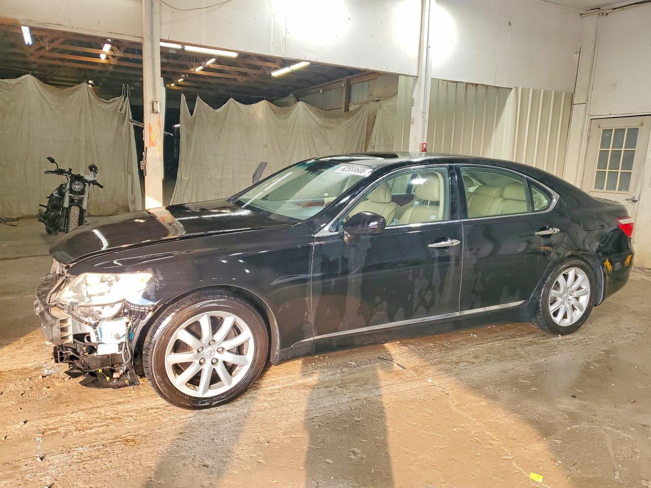 2008 Lexus LS 460, VIN JTHBL46F685066858 — Front end