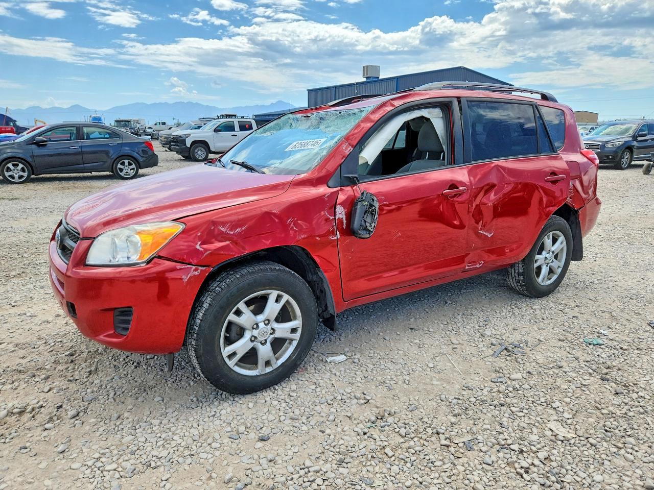 2012 Toyota RAV4, VIN 2T3BF4DVXCW234411 — Roof
