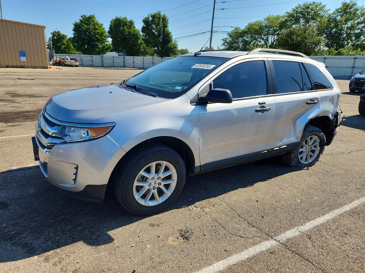 2013 Ford Edge SE, VIN 2FMDK3GC7DBE37555 — Side