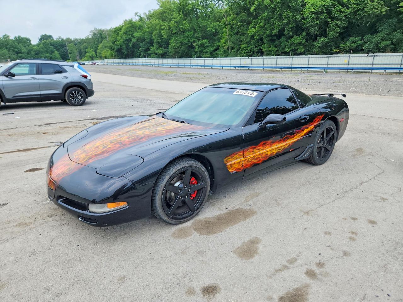 1997 Chevrolet Corvette, VIN 1G1YY22G2V5104123 — Rear end