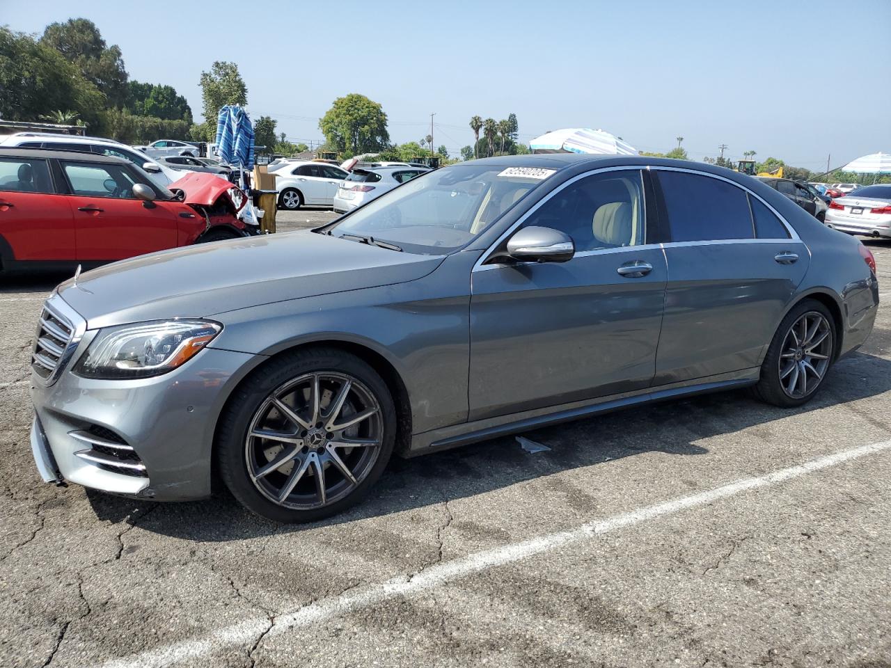 2019 Mercedes-Benz S 560, VIN WDDUG8DB4KA434853 — Side