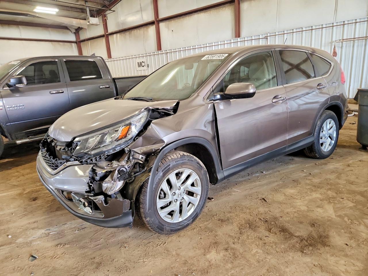 2015 Honda CR-V EX, VIN 5J6RM4H5XFL112583 — Front end