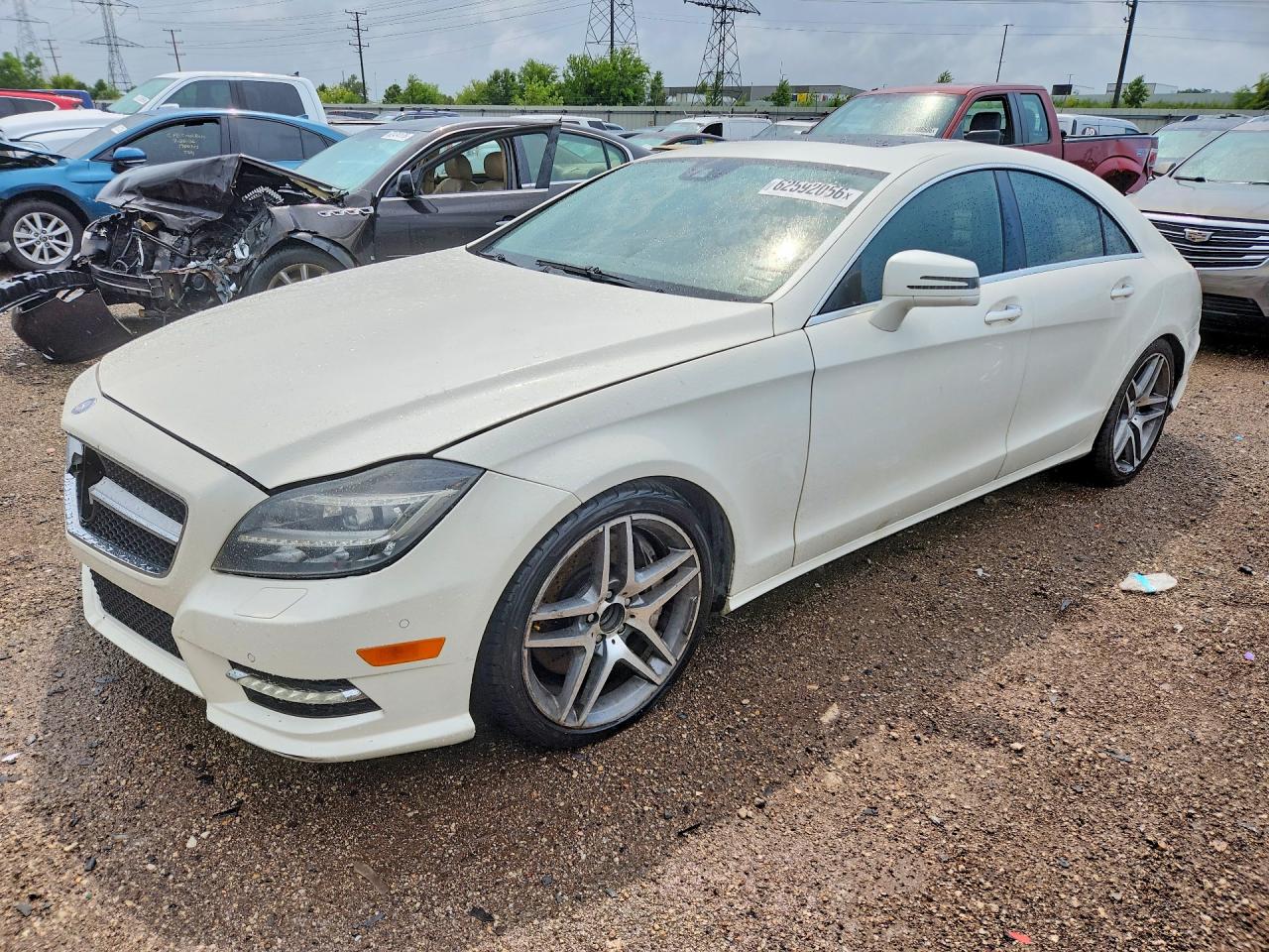 2014 Mercedes-Benz CLS 550, VIN WDDLJ9BB1EA090067 — Front end