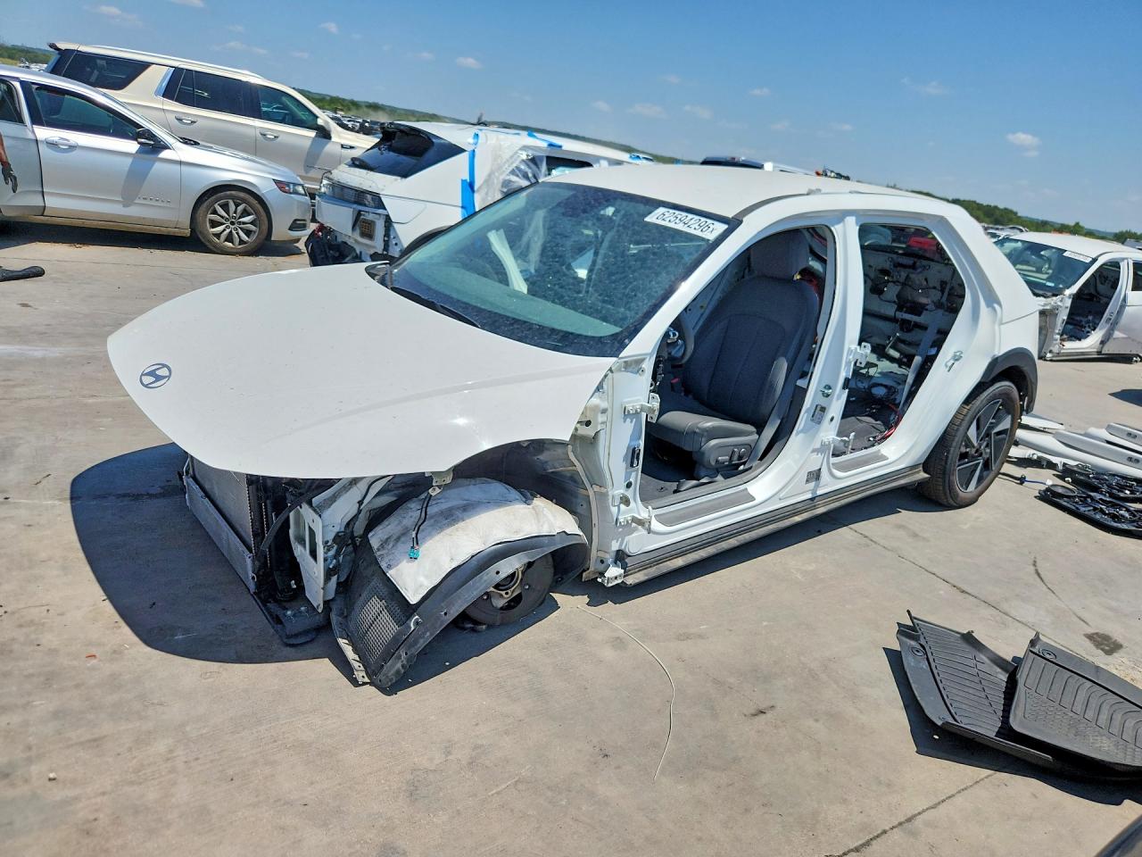 2025 Hyundai Ioniq 5 SEL, VIN 7YAKN4DAXSY030379 — Stripped