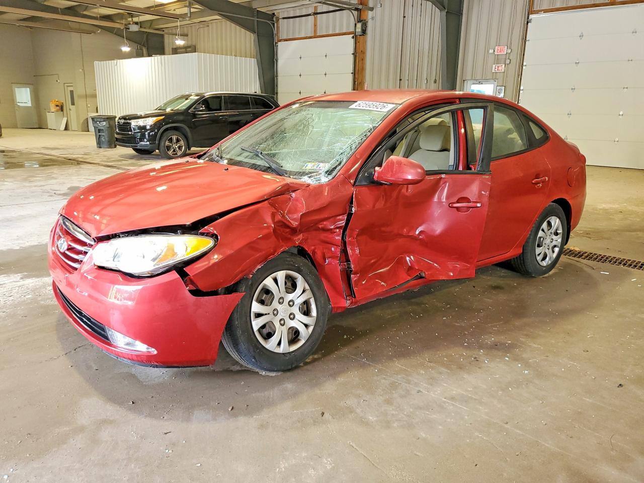 2010 Hyundai Elantra GLS, VIN KMHDU4AD2AU021257 — Side