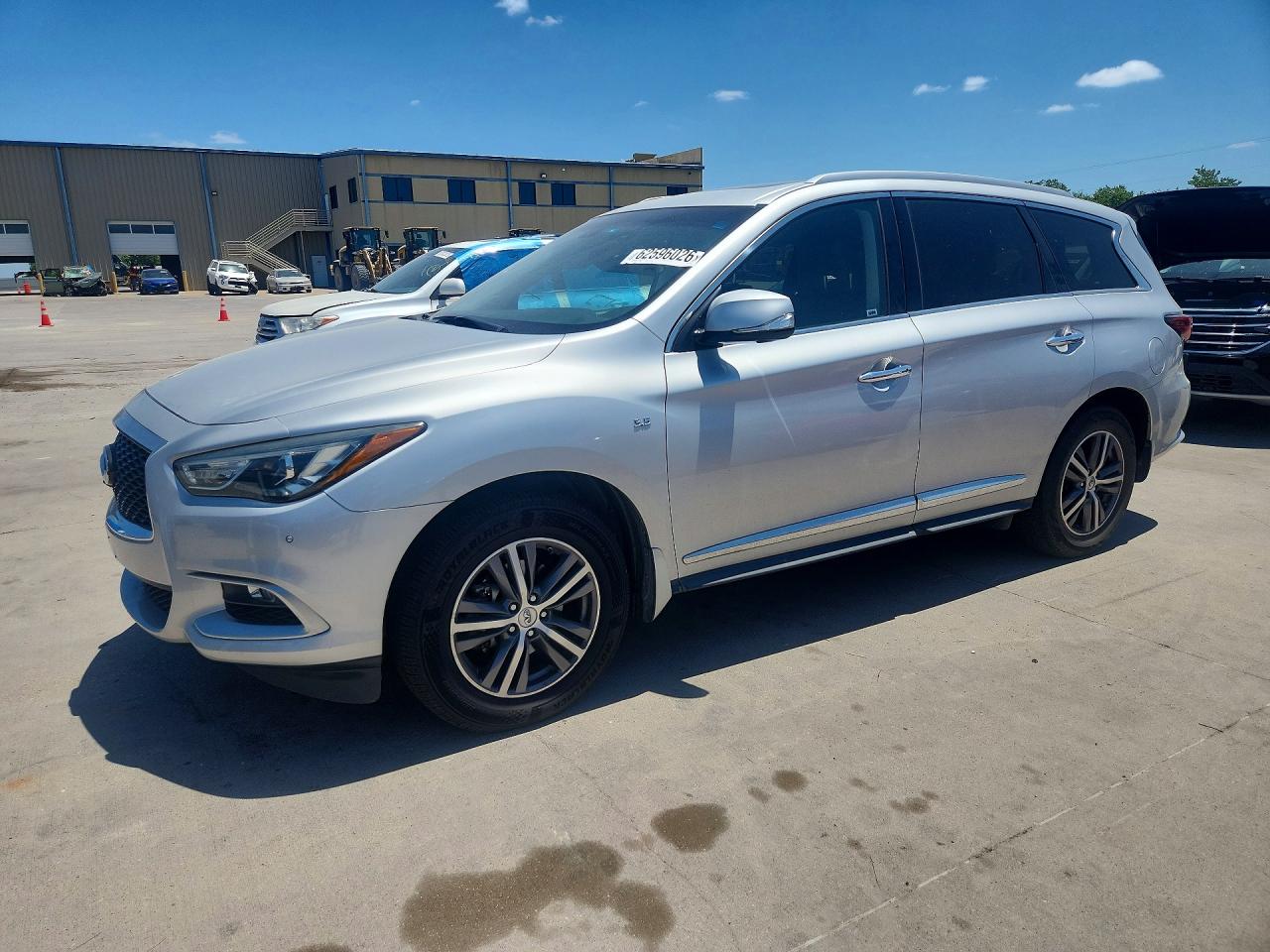 2016 Infiniti QX60, VIN 5N1AL0MN6GC531693 — Side