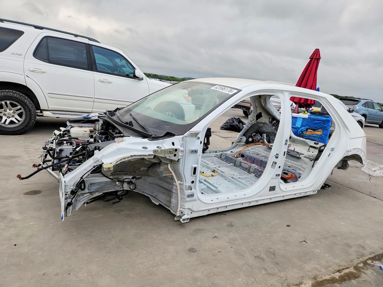 2025 Hyundai Ioniq 5 SEL, VIN 7YAKN4DA8SY037878 — Stripped