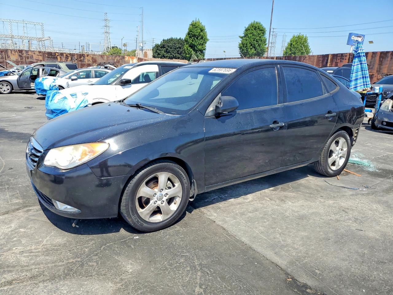 2010 Hyundai Elantra GLS, VIN KMHDU4AD5AU942453 — Rear end