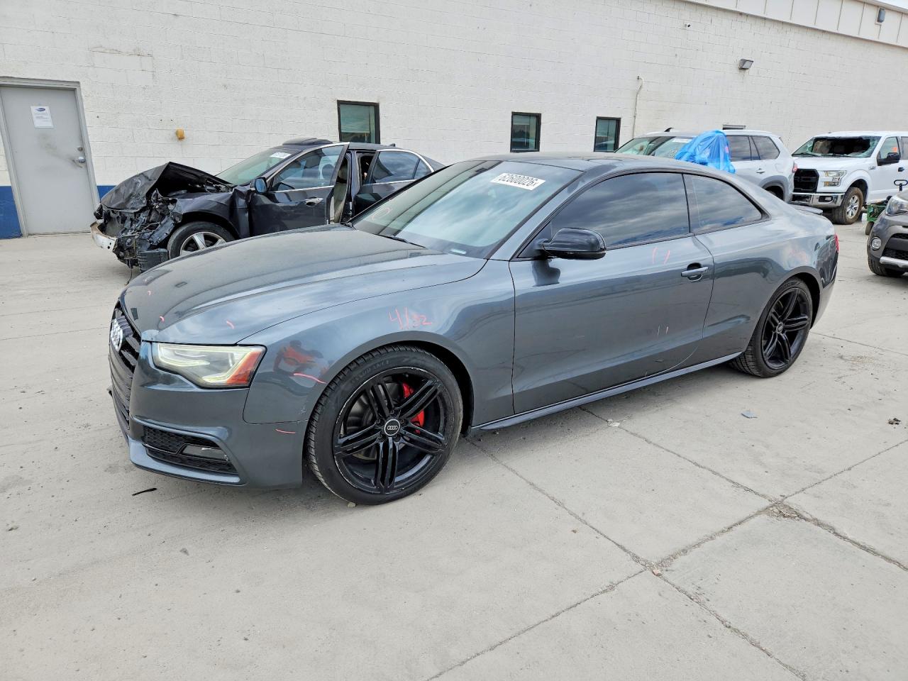 2014 Audi A5 Premium Plus, VIN WAUMFAFR3EA067279 — Rear end