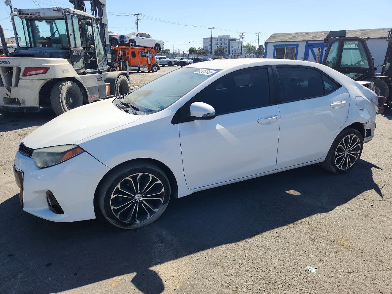 2016 Toyota Corolla S Plus, VIN 5YFBURHE2GP452307 — Rear end