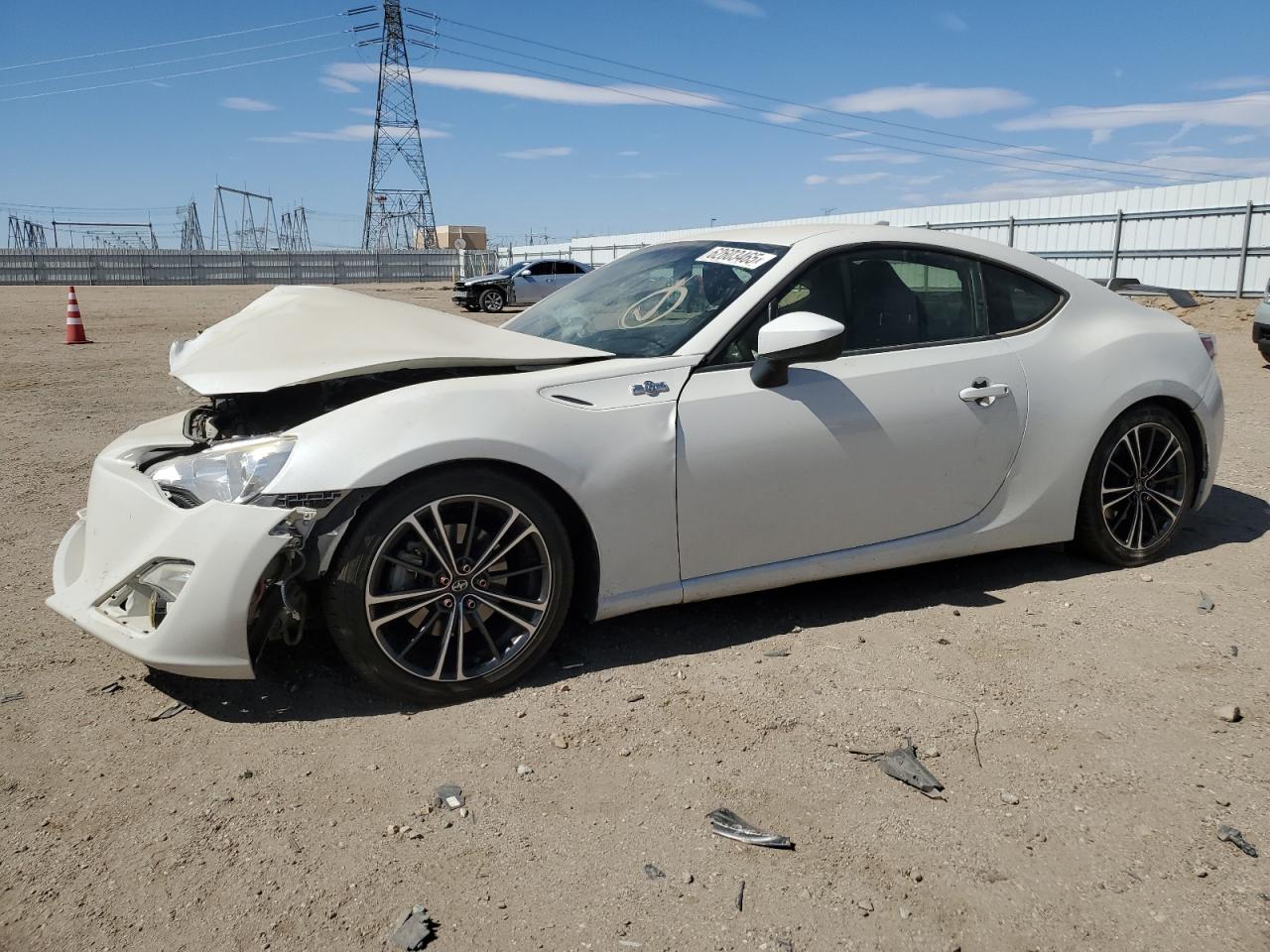 2015 Scion FR-S, VIN JF1ZNAA1XF9709406 — Engine fire