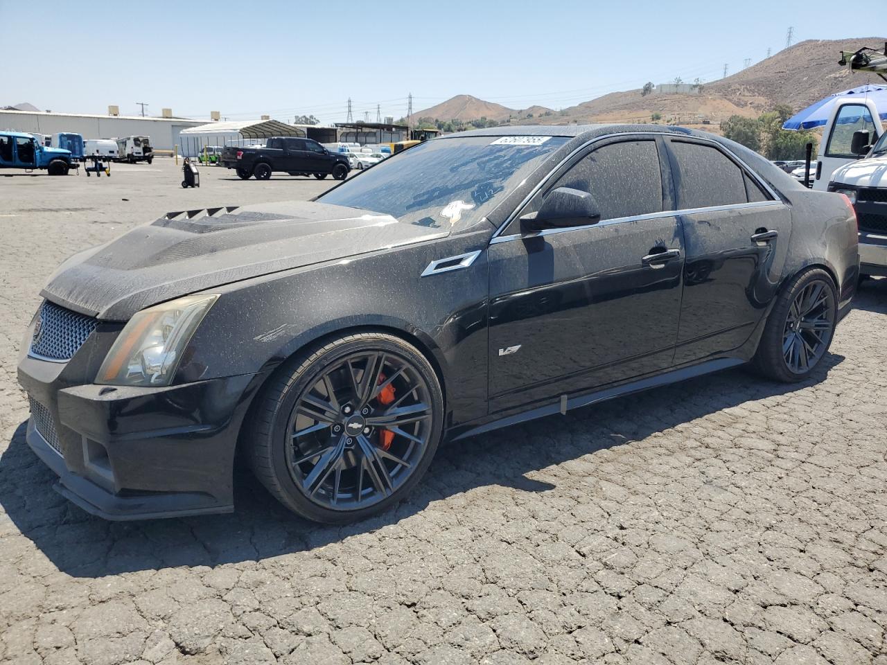 2011 Cadillac CTS-V, VIN 1G6DV5EP7B0117425 — Фото с аукциона
