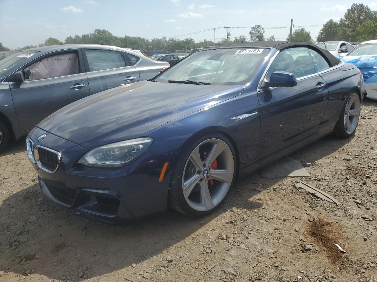 2012 BMW 6 Series 650i, VIN WBALZ3C53CDL70283 — Missing or altered VIN