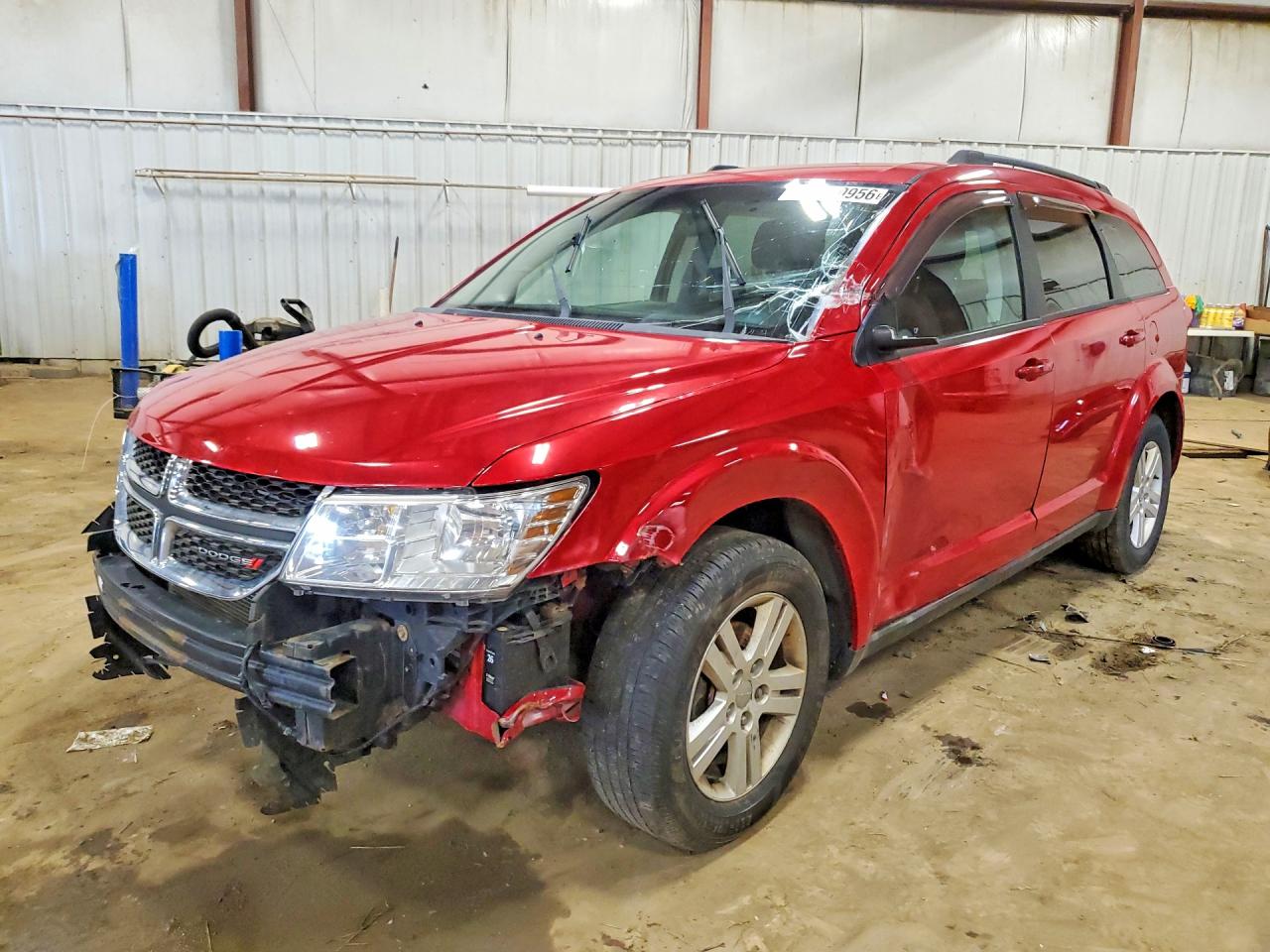 2012 Dodge Journey SE, VIN 3C4PDCAB6CT241587 — Front end
