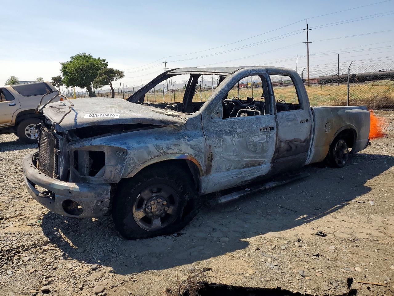 2008 Dodge 3500 SLT, VIN 3D7MX38A98G136328 — Burn