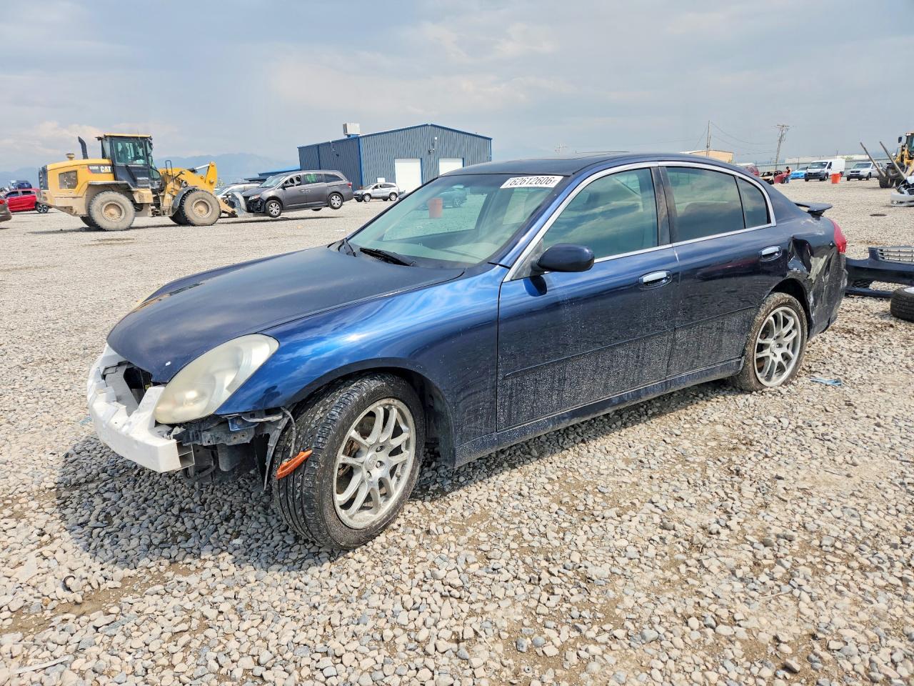 2006 Infiniti G35, VIN JNKCV51F66M607048 — Перед
