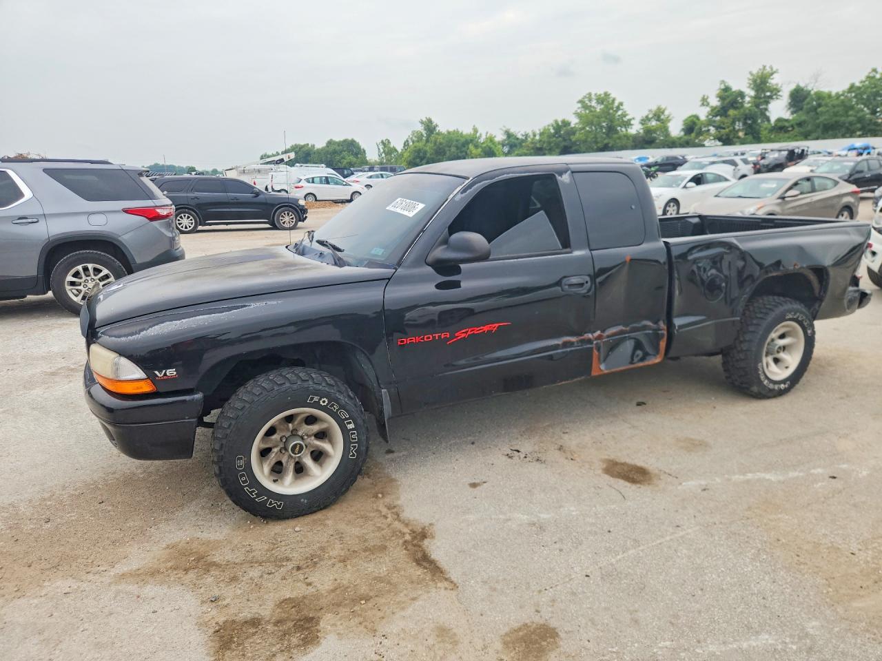 1999 Dodge Dakota SLT, VIN 1B7GL22X0XS279072 — Бок