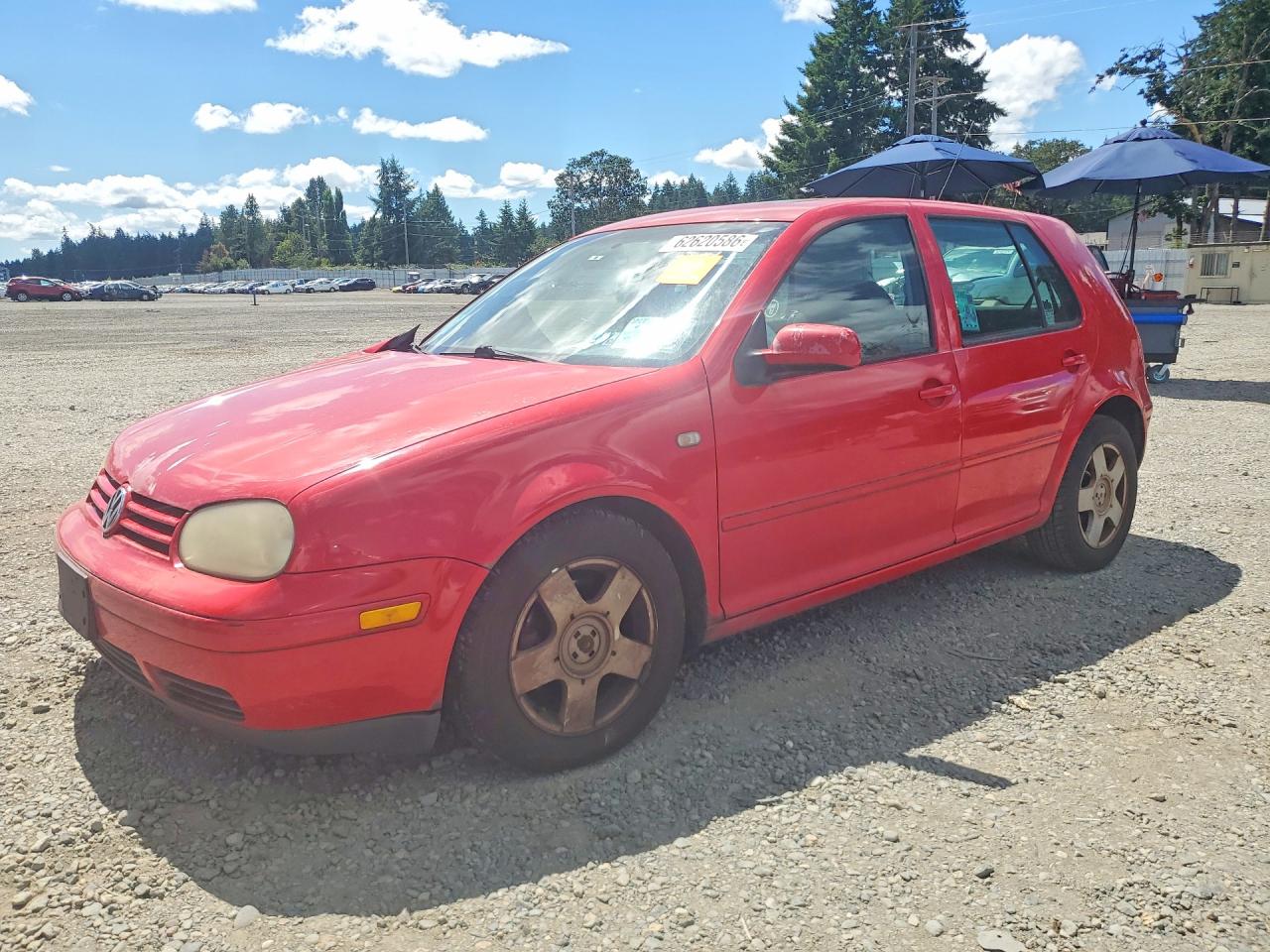 2002 Volkswagen Golf GLS, VIN 9BWGB61J824069202 — Перед
