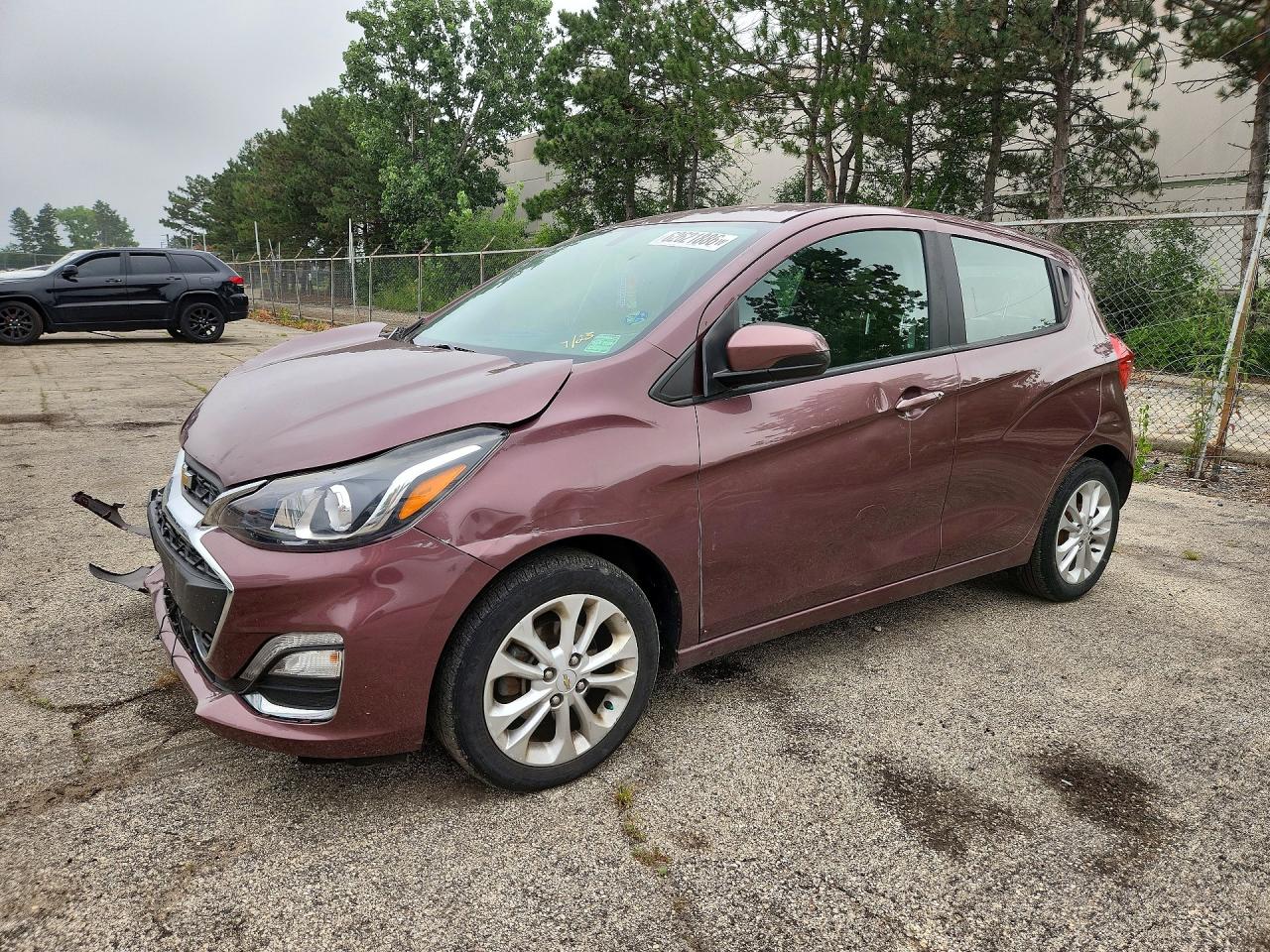 2019 Chevrolet Spark LT, VIN KL8CD6SA2KC757471 — Повреждение рамы