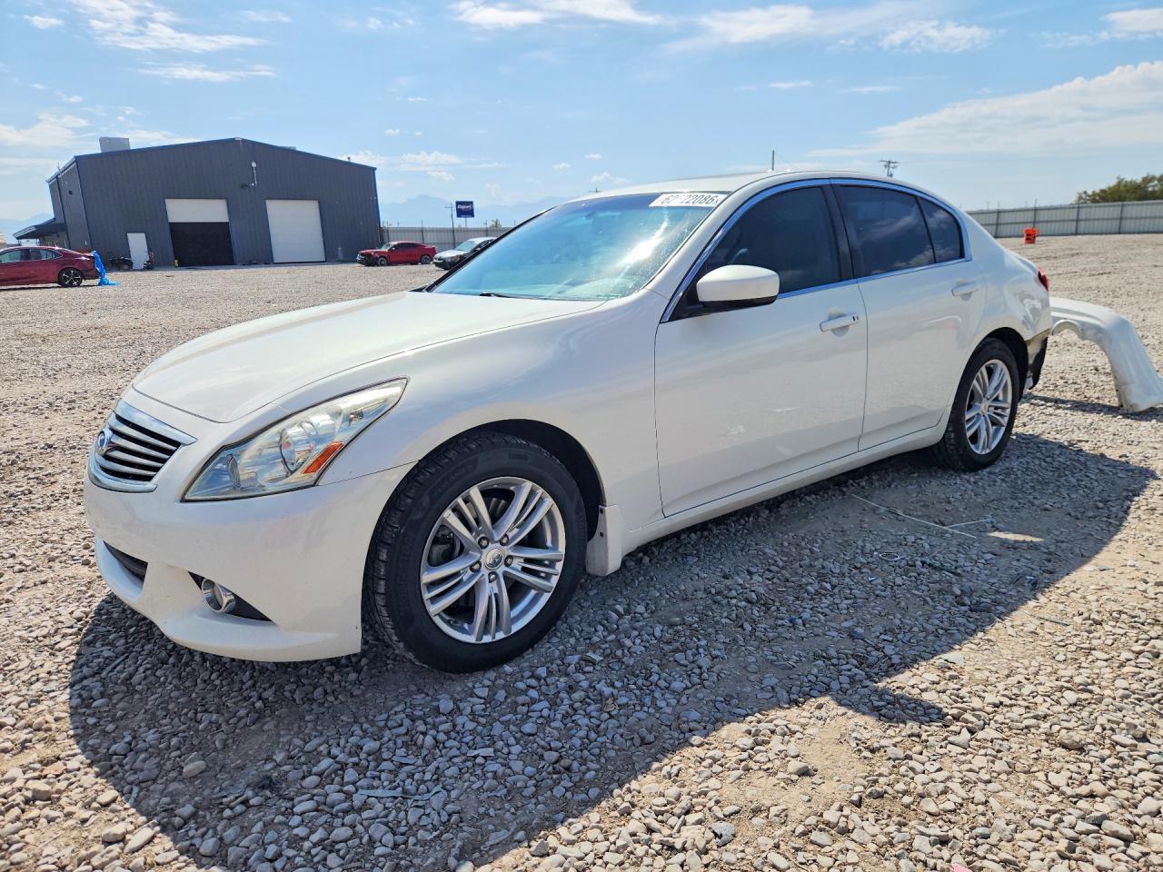 2013 Infiniti G37 x, VIN JN1CV6AR2DM750726 — Rear end