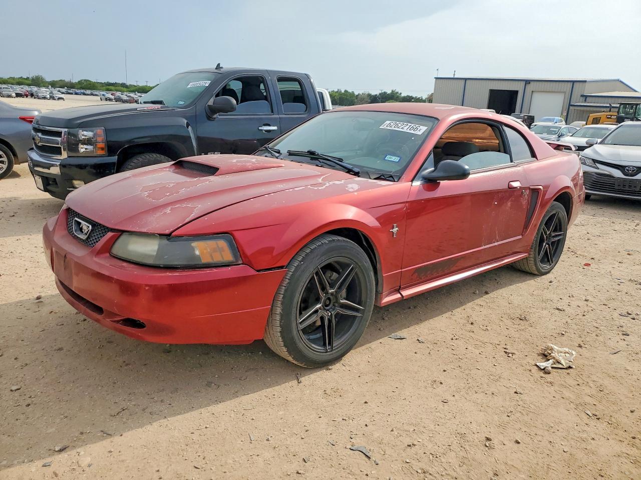 2003 Ford Mustang Standard, VIN 1FAFP40453F339019 — Зад