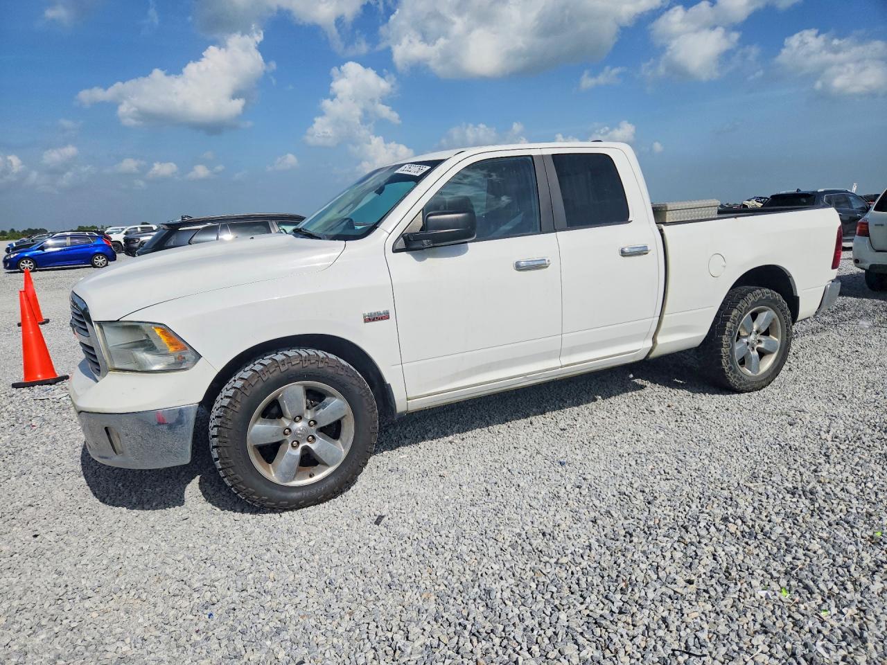 2014 Ram 1500 Big Horn, VIN 1C6RR6GT0ES332619 — Water / flood