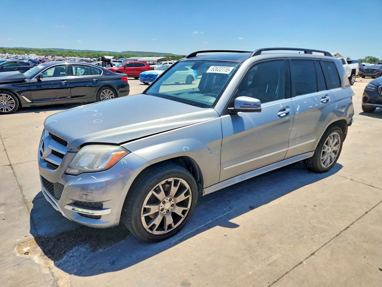 2013 Mercedes-Benz GLK 350, VIN WDCGG5HB2DF973973 — Rear end